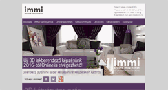 Desktop Screenshot of immi.hu