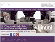 Tablet Screenshot of immi.hu
